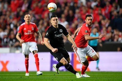 Benfica v Eintracht Frankfurt - UEFA Europa League Quarter Final : First Leg