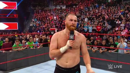 Sami Zayn's epic return didn't exactly go as planned