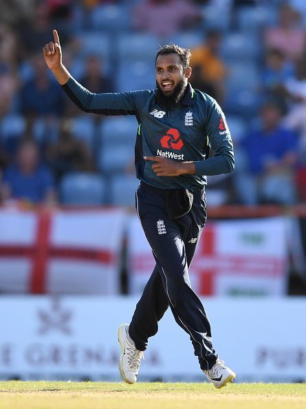 Adil Rashid plays as England's wicket-taking option during the middle overs.