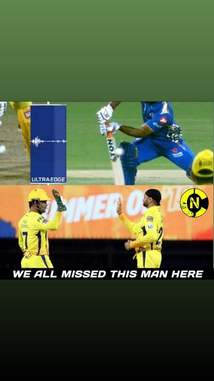 Screesnshot of Harbhajan's Instagram story