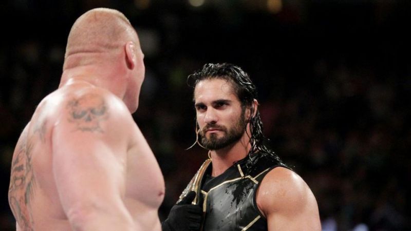 Seth Rollins dominated Brock Lesnar