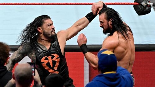 Roman Reigns had a clean win against Drew McIntyre at WrestleMania 35