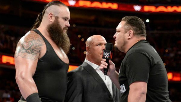 Braun Stowman and Samoa Joe could begin a feud.