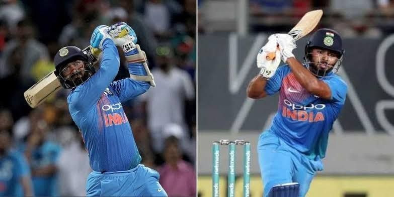 Dinesh Karthik &amp; Rishabh Pant.