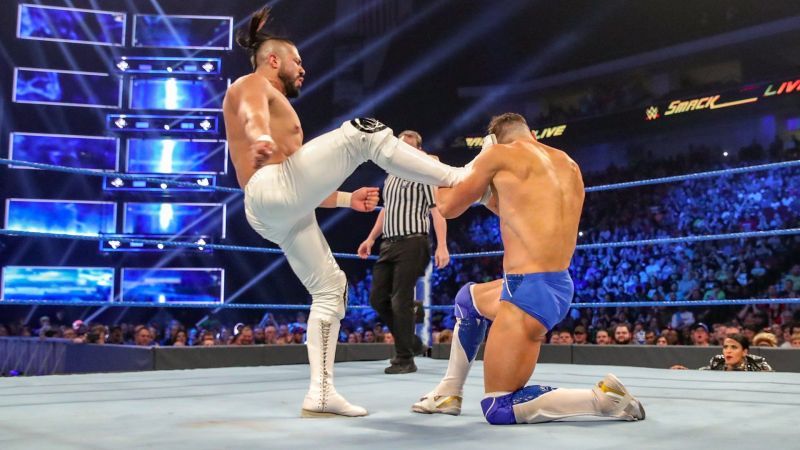 Finn Balor and Andrade faced off this week