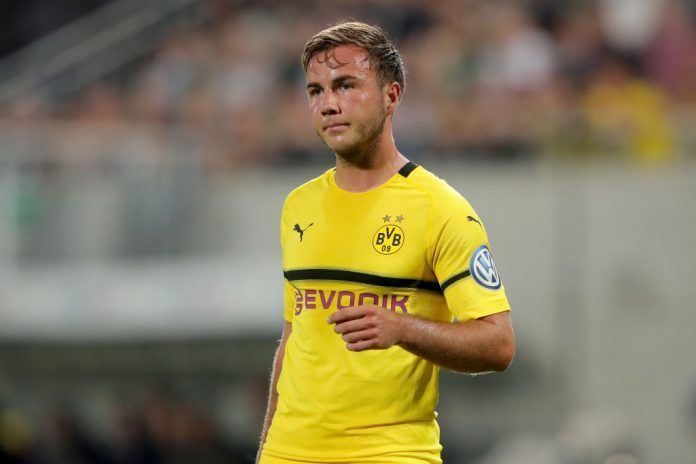 Mario Gotze has been troubled with injuries re