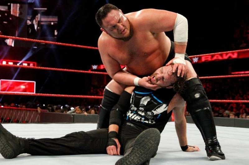 Samoa Joe and Dean Ambrose