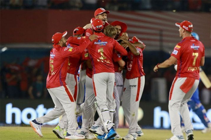 Kings XI Punjab: the joy of a comeback (picture courtesy: BCCI/iplt20.com)