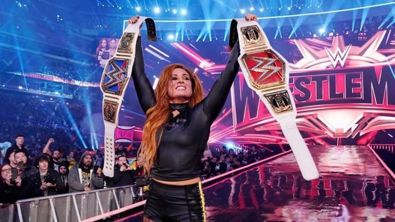 The first ever Undisputed Women's Champion in WWE history