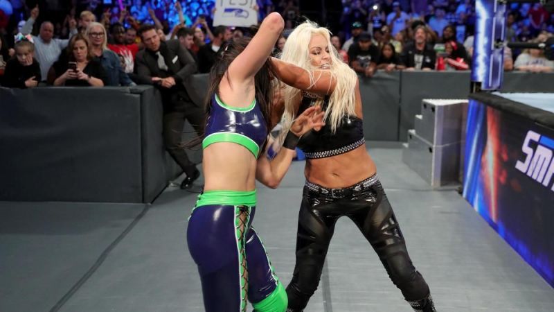 Maryse took on Brie Bella last year on SmackDown