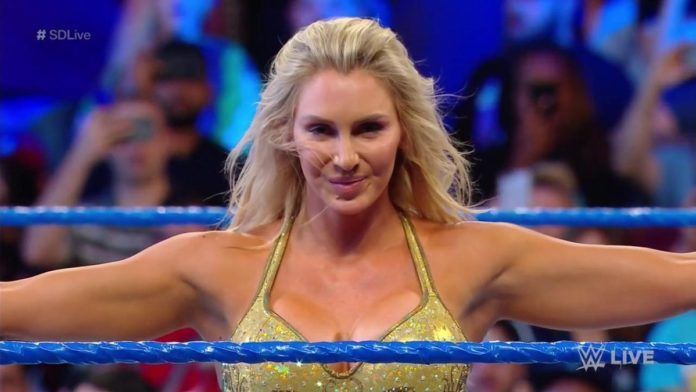 Charlotte was one of the three women to main event WM 35!