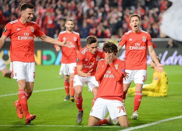 Benfica v Eintracht Frankfurt - UEFA Europa League Quarter Final : First Leg