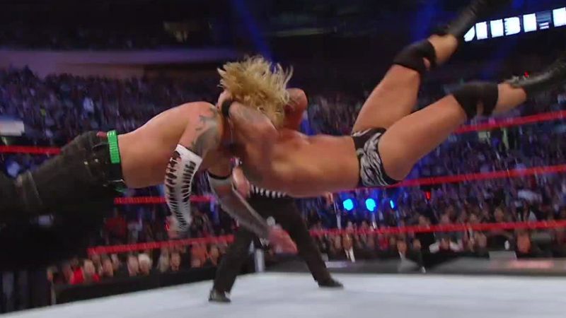 Image result for randy orton vs jeff hardy royal rumble 2008 rko