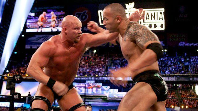 The Rock and Stone Cold Steve Austin faced off in the latter&#039;s last match in the ring at WrestleMania 19