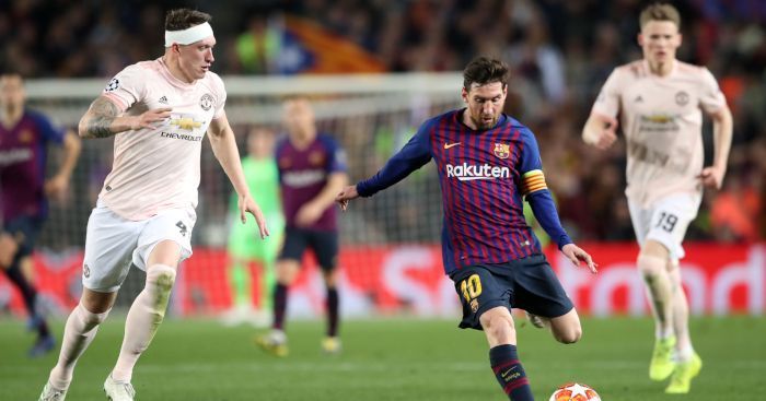 Lionel Messi ran rings around the Manchester United defence and left them in shambles