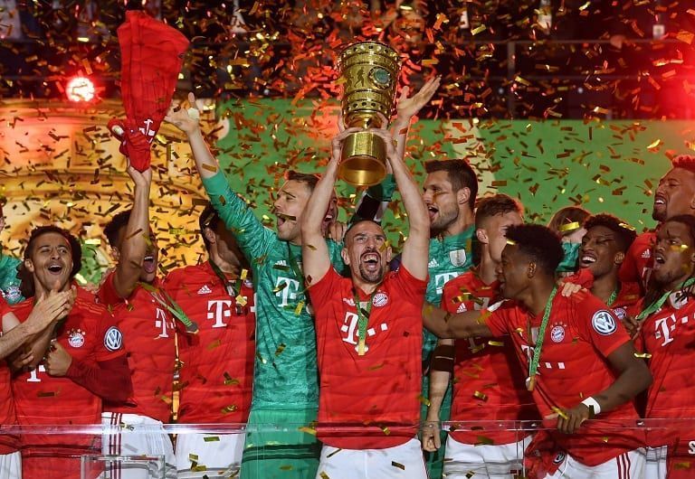 Bayern Munich have won their seventh consecutive German Bundesliga title.