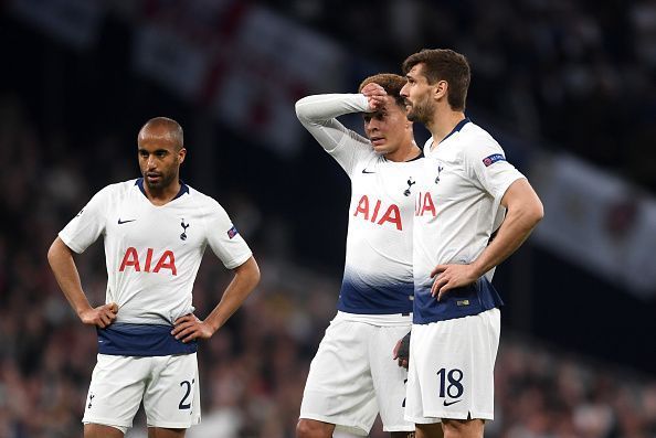 Tottenham were beaten at home by Ajax in a disappointing performance tonight