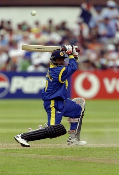 Aravinda de Silva was in irresistible form in the 1996 World Cup.