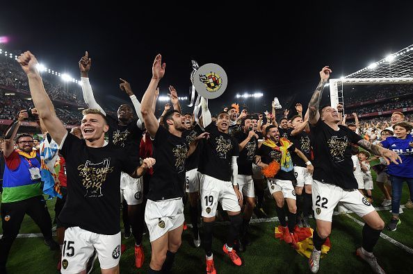 Valencia have won their first trophy in 11 years