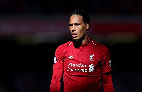 Virgil Van Dijk, the great wall of Liverpool.