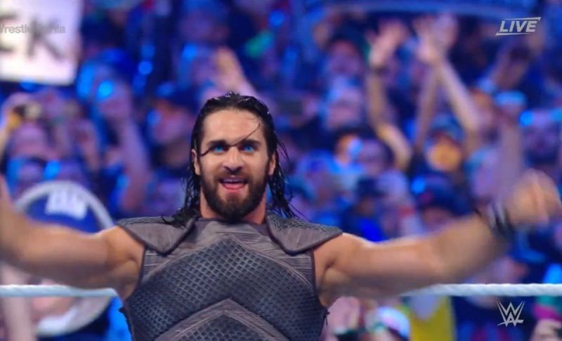 Seth Rollins as The Night King from Game of Thrones
