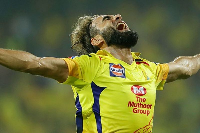 Imran Tahir kept CSK's spirit alive in bowling(Image Courtesy: IPL T20.Com/BCCI)