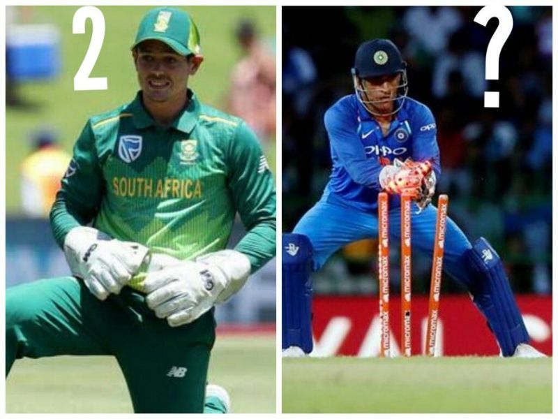 De Kock and Dhoni