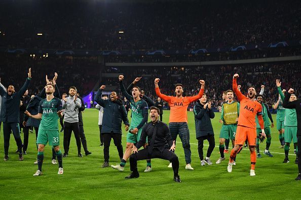 Tottenham Hotspurs enjoyed a historic night at Johan Cruijff arena.