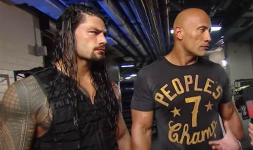 The Rock and Roman Reigns