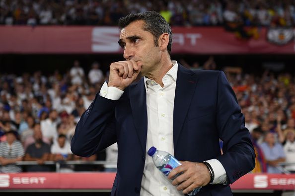 Valverde made some puzzling choices in the match