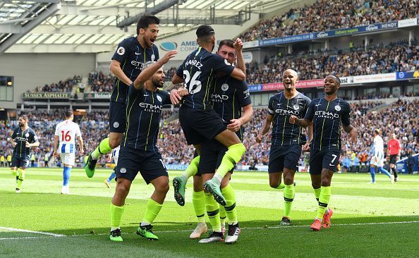 Brighton &amp; Hove Albion v Manchester City - Premier League