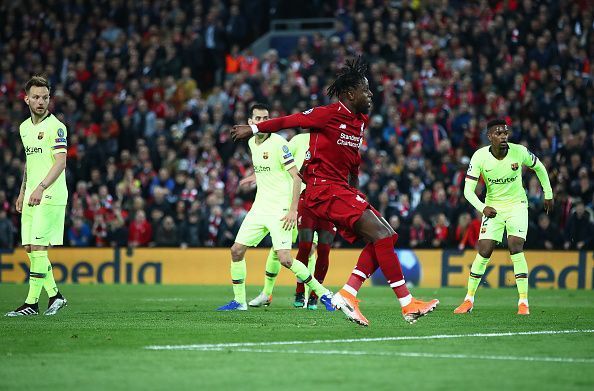 Divock Origi has been the focal point of many comebacks this season.