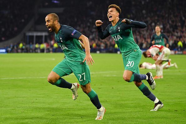 Lucas Moura fired a marvellous hat-trick past the young Dutch outfit, who were distraught and in tears at the FT whistle.