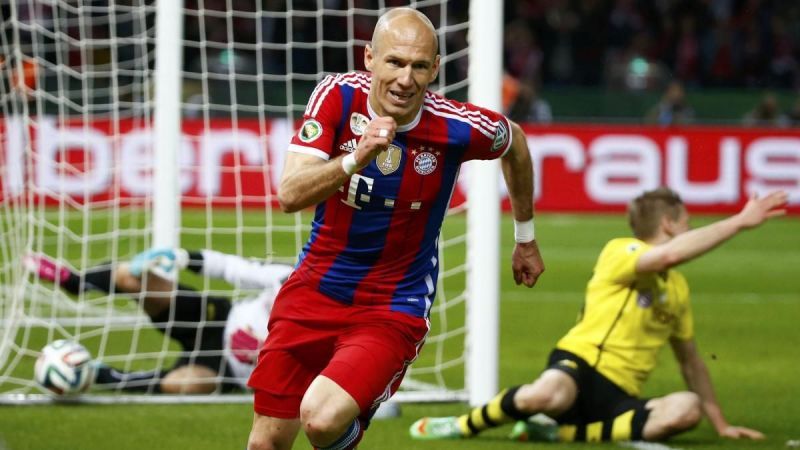 Robben comes back to haunt Dortmund again a year later
