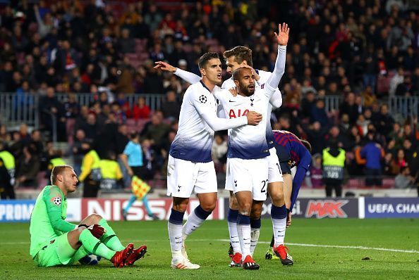 Spurs overcame huge odds to even make it out of the group stage in the Champions League