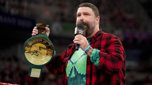 Mick Foley introduced the 24/7 championship