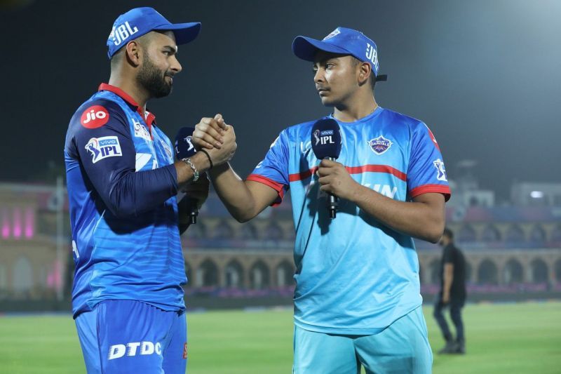 Pant and Shaw are already touted as the future of Indian cricket (picture courtesy: BCCI/iplt20.com)