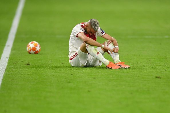 Ajax were unlucky over the two legs, with Hakim Ziyech hitting the post tonight