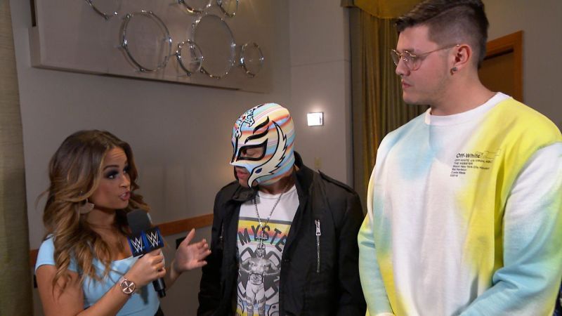 Dominick could cost Rey Mysterio his United States Championship.