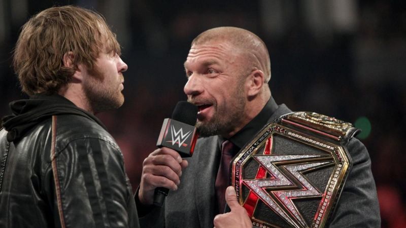 Triple H was the WWE World Hevyweight Champion heading into WrestleMania 32