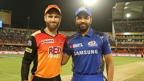 Kane Williamson and Rohit Sharma (image credit: iplt20.com)