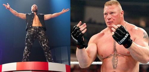 Moxley and Lesnar