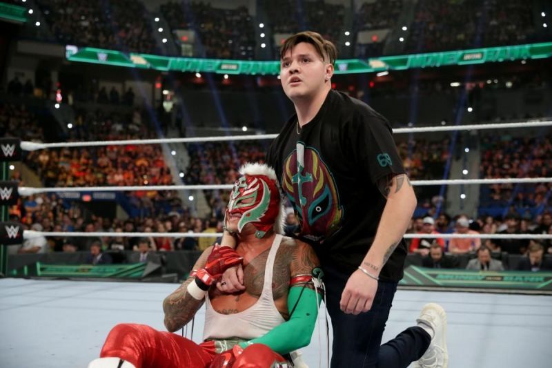 Rey Mysterio and Dominic