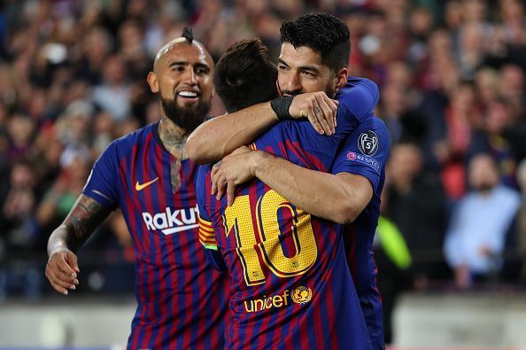Barca are on course to claim a historic treble this term