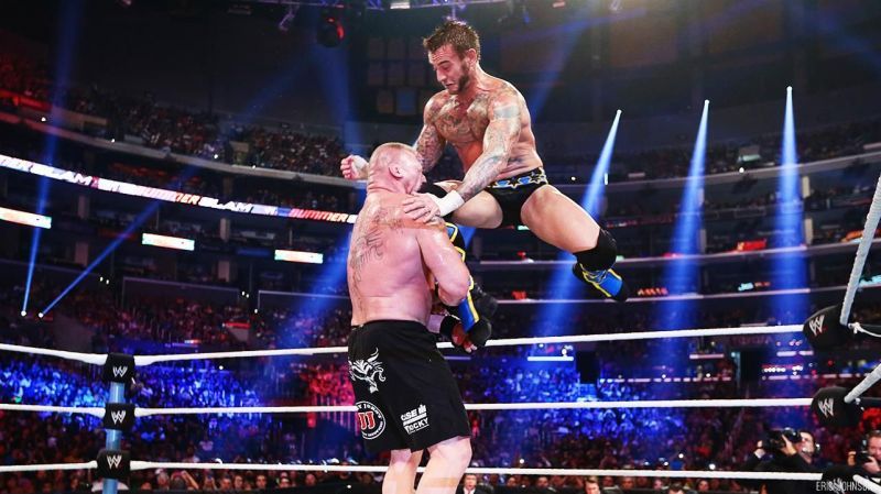 CM Punk vs Brock Lesnar