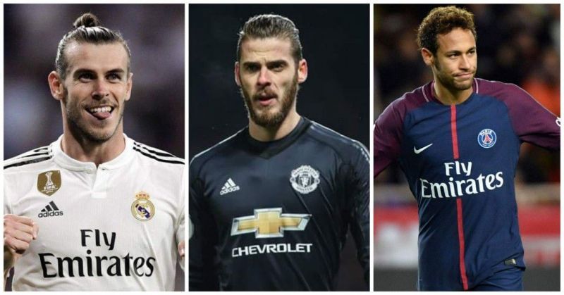 Gareth Bale, David de Gea, and Neymar could be on a move during the summer transfer window.
