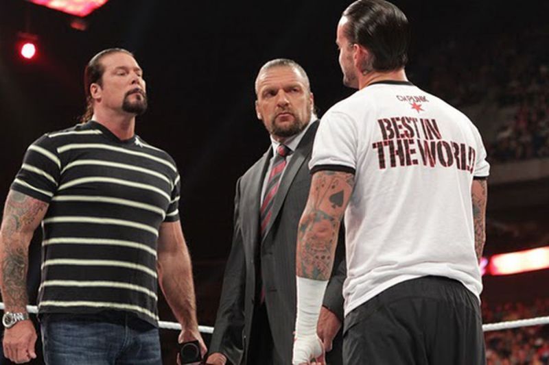 CM Punk had issues with Triple H