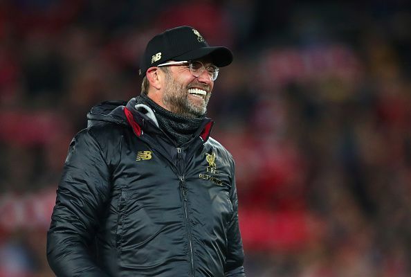 The master technician was all smiles after Liverpool&#039;s deserved victory against Barcelona