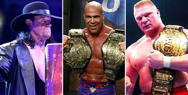 The Undertaker, Kurt Angle, and Brock Lesnar all competed for New Japan at some point.