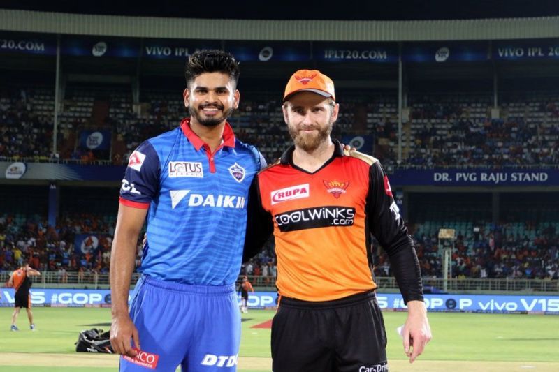 Shreyas Iyer and Kane Williamson. (Photo courtesy of IPLT20/BCCI)